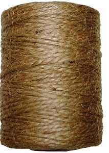 Ben-Mor 60574 Twine, 260 ft L, Jute, Brown