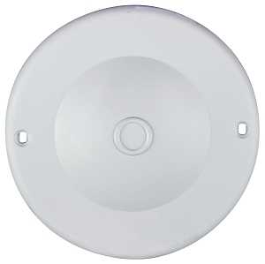 Eaton Cooper Wiring 37150W Pendant Cover, 4 in Dia, Round, PVC, White