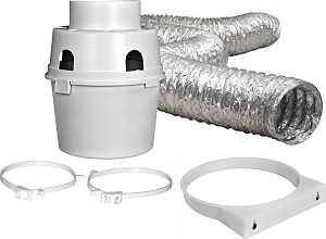 Dundas Jafine ProFlex TDIDVKZW Dryer Vent Kit, 12-Piece