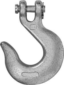 Campbell T9401524 Clevis Slip Hook, 5/16 in, 3900 lb Working Load, 43 Grade, Zinc