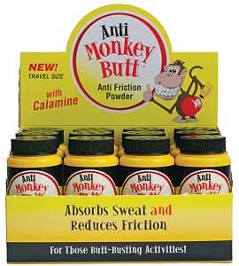 Anti Monkey Butt 817015 Anti-Friction Powder, Powder, 1.5 oz Bottle