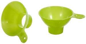 Arrow Plastic 1406 Canning Funnel, Plastic, Lime Green, 7-1/2 in L