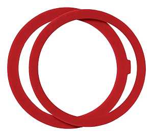 Korky 435BP Universal Valve Seal Kit, Chlorazone Rubber, Red