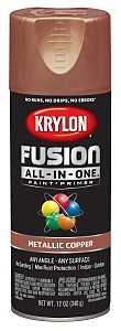 Krylon K02768007 Spray Paint, Metallic, Copper, 12 oz, Can