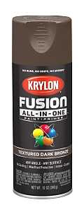 Krylon K02778007 Spray Paint, Textured, Dark Bronze, 12 oz, Can