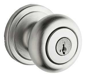 Weiser 9GA5310-049 Entry Door Knob, Satin Chrome