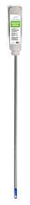 Simple Spaces 500P Large Deck Mop, Galvanized Wire #18 Headband, 61 in L, Wire Wound Mop Connection, Yarn Mop Head