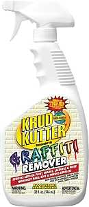 Krud Kutter GR326 Graffiti Remover, Liquid, Mild, Clear, 32 oz