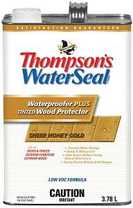 Thompson's WaterSeal THC043064-16 Wood Protector, Honey Gold, 3.78 L