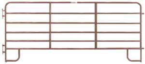 Tarter ECR12 Corral Panel, Steel, Red, Powder-Coated