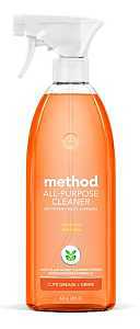 method 01164 Cleaner, 28 oz Aerosol Can, Liquid, Clementine