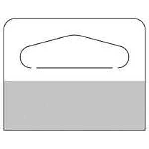 Southern Imperial RHT-1091-SH500 Hang Tab, Delta Hole, Plastic, Clear, For: 14 oz Packaging