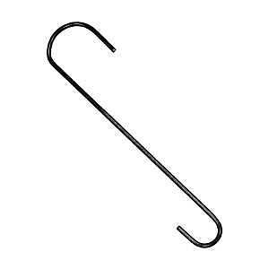 Stokes Select 38027-6CT Extension Hook, Heavy-Duty, Solid Steel, Black, Powder-Coated