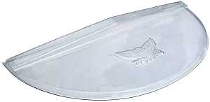 Maccourt 4017CH Window Well Cover, 17 in L, 40 in W, Plastic
