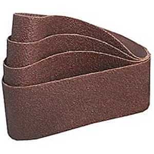 Norton 27946 Sanding Belt, 24 in L, 4 in W, 50 Grit, Coarse, Aluminum Oxide Abrasive