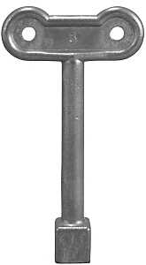 Furnace Key 1/4IN