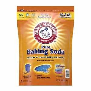Arm & Hammer 01191 Baking Soda, 10.8 lb, Bag, Powder