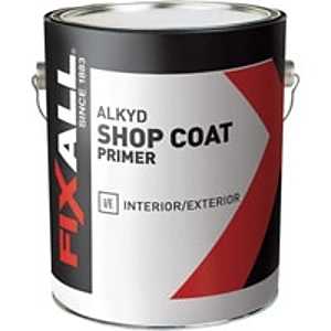 FixALL F92871-1 Shop Coat Primer, Red Oxide, 1 gal