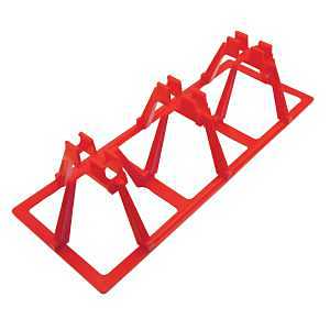 HERCULES Rebar Chair 924 Series Footer Stand, 3-3/4 in H, #4, #5 Rebar
