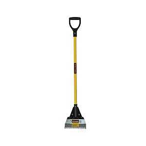 Structron S600 Power Series 49749 Shingle Remover Shovel, Carbon Steel Blade, Steel Head, D-Shaped Handle, 48 in OAL