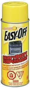 Easy-Off 00400-CMC Series Oven Cleaner, 400 g Aerosol Can, Liquid, Lemon, White