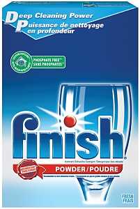 Finish 32037-DIA Dishwasher Detergent, 1.8 kg, Powder, White