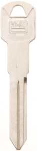Hy-Ko 11010B86 Key Blank, Brass, Nickel, B86 Key Number