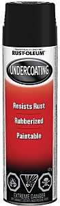 Rust-Oleum Automotive 258641 Automotive Undercoating Spray, Solvent Base, Black, 425 g Can