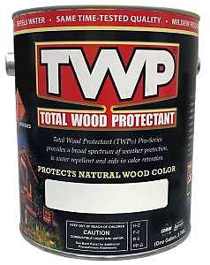 TWP TWP-103-1 Wood Preservative, 100 to 400 sq-ft/gal Coverage Area, Dark Oak, Liquid, 1 gal Can