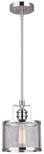 Canarm BECKETT Series IPL626A01BN Pendant Light, 120 V, 1-Lamp, Metal Fixture, Brushed Nickel Fixture