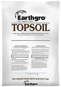Earthgro 71140180 Top Soil, Granular, 40 lb Bag