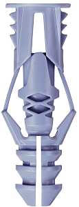 Cobra Anchors 172S Wall Anchor, Polyethylene, Chrome, 46 lb