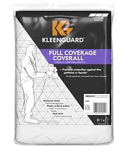KleenGuard 58055 Coveralls, L/XL, Fabric