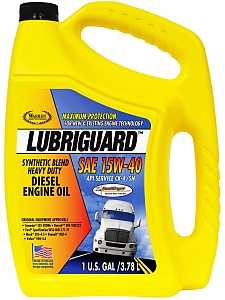 Lubriguard 704326 Heavy-Duty Diesel Engine Oil, 15W-40, 1 gal