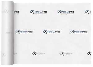 PermaPro 09195 House Wrap, 195 ft L, 9 ft W, Polypropylene, Translucent