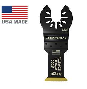 Imperial Blades IBOAT336-1 Oscillating Blade, 1/PK, One-Size, 18 TPI, Bi-Metal