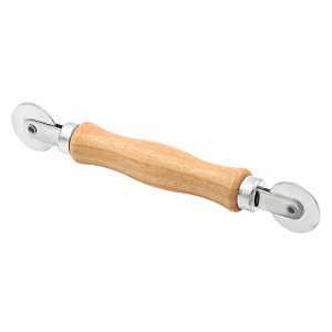 Make-2-Fit P 7505 Series Screen Rolling Tool, For: 0.115 to 0.165 Dia Spline, Standard-Duty, Steel Blade, Wood Handle