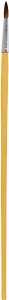 Linzer 9305 Artist Paint Brush, 1/2 in Brush, 11/16 in L Trim