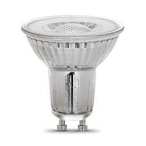 Feit Electric BPMR16/GU10/950CA LED Bulb, Track/Recessed, MR16 Lamp, 35 W Equivalent, GU10 Lamp Base, Dimmable, Daylight