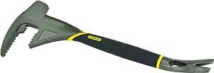 STANLEY Fatmax Fubar 55-099 Functional Utility Bar, 18 in L, Beveled Tip, 1-1/2 in Claw Blade Width Tip, Steel, 1 in Dia
