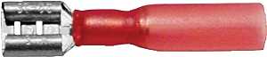 Calterm 65741 Connector, 22 to 18 AWG Wire, Copper Contact, Red