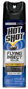 Hot Shot HG-96310 Flying Insect Killer, Liquid, Spray Application, 15 oz Can