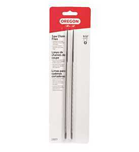 Oregon 23577 Chainsaw File, Double Cut, 5/32 in Dia Dimensions, Round, Steel, 2/PK