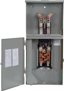 Siemens MC0816B1200RCT Series Meter Combination Load Center, Ringless Cover/Lid, 200 A, 8-Space, 4-Jaw, 16-Circuit