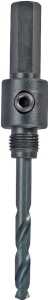 Lenox 1779774 Hole Saw Arbor, 1/2 in - 20 Thread, 1/2 in Shank, Hex Shank