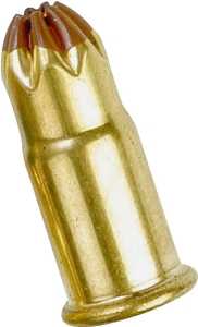 Ramset C22CW Single Shot Powder Load, Power Level: 2, Brown Code, 0.22 in Dia, 2-1/8 in L