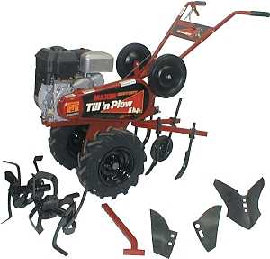 Maxim TP50H/TP50B Tiller with Accessories Package, Gasoline, 163 cc Engine Displacement, 750 Series Engine
