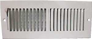 ProSource SW02-12X4 Sidewall Register, Steel, White