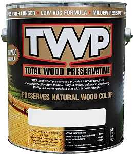 TWP 1500 Series TWP-1503-1 Wood Preservative, Dark Oak, Liquid, 1 gal, Can