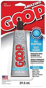 Amazing Goop 140244 Adhesive, Liquid, Clear, 29.5 mL, Tube